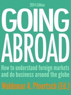 cover image of Going Abroad 2014
